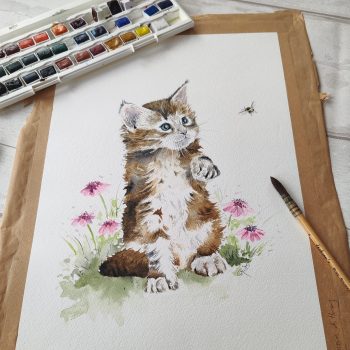 Blossom & Honey - Original Artwork