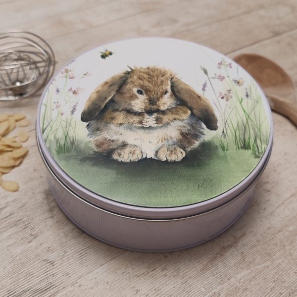 "Honeybunny" Round Cake/Biscuit Tin
