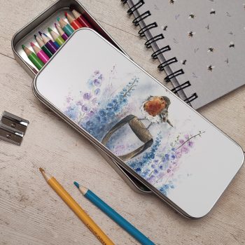 "Rosie Robin" Pencil Tin