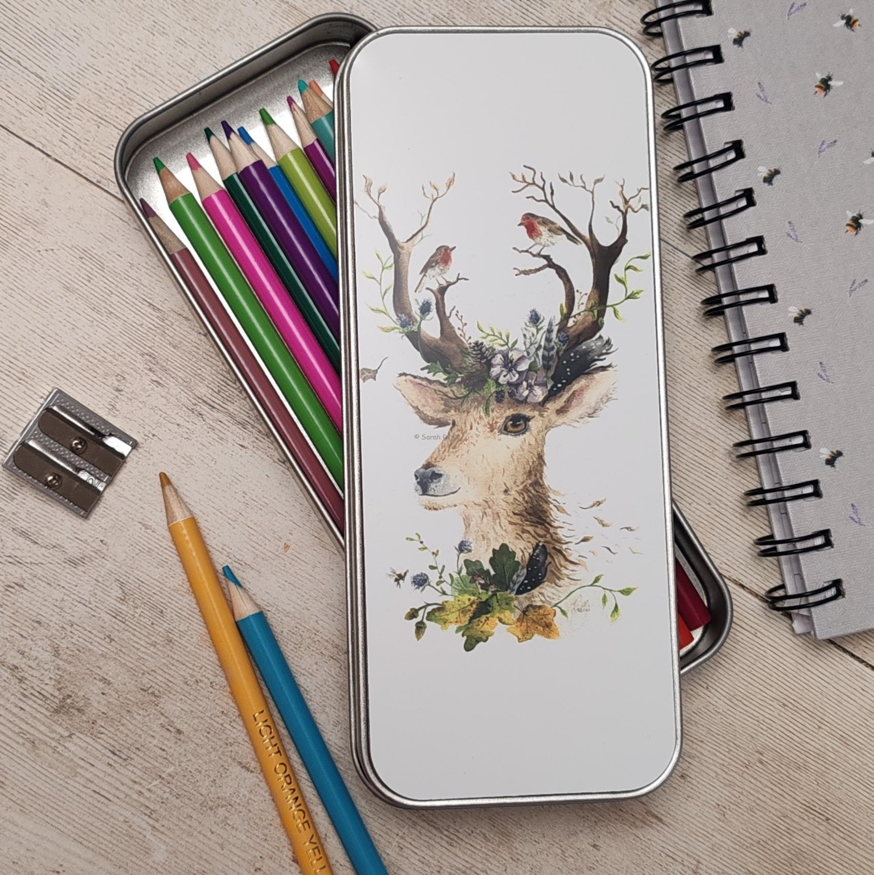 "Spirit of the Forest" Pencil Tin
