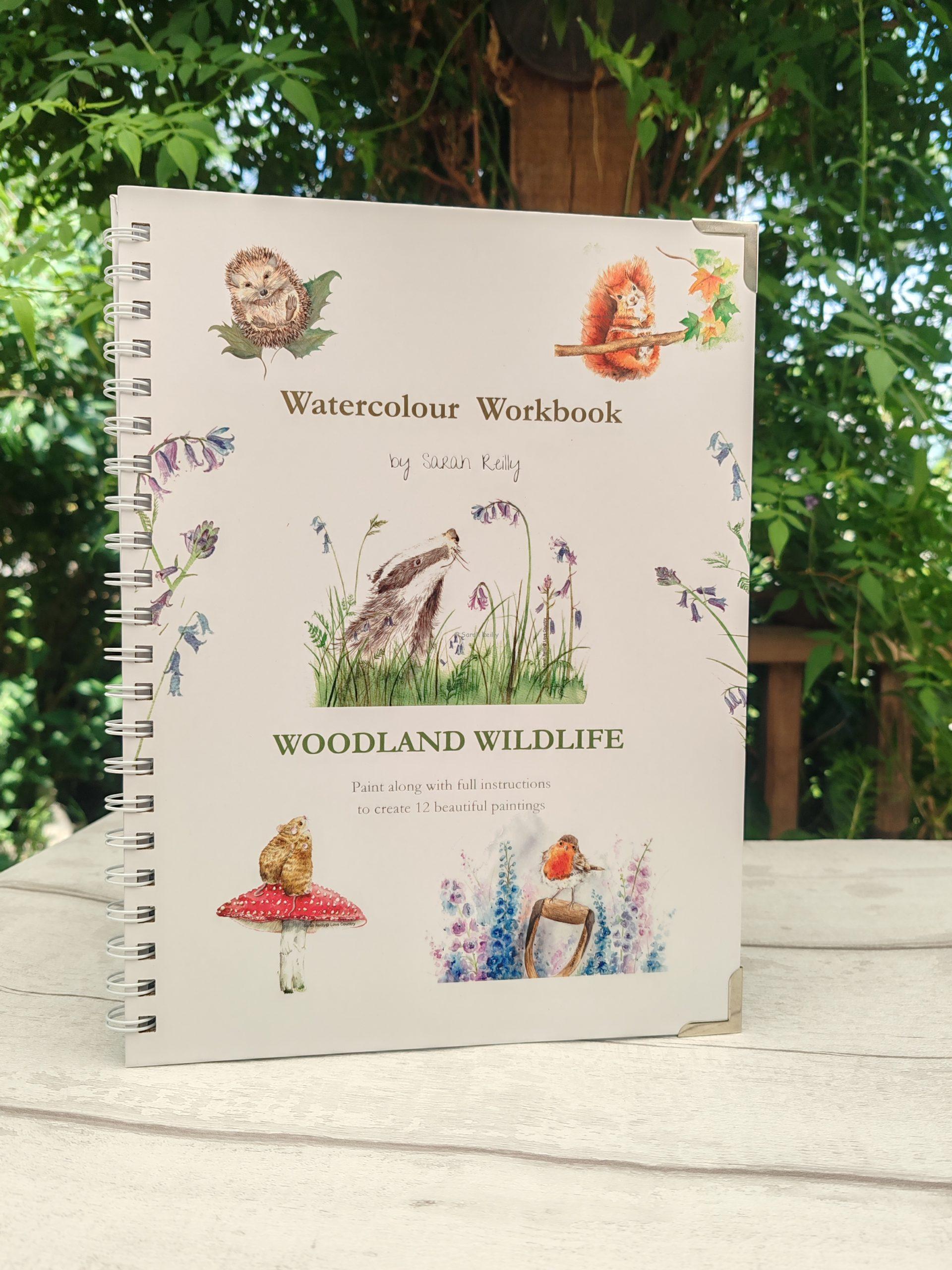 Watercolour Workbooks - Woodland Wildlife (Pre-Order) - Image 2