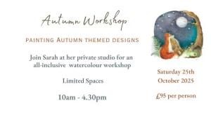 Autumn watercolour workshop