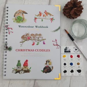 Watercolour Workbooks - Christmas Cuddles