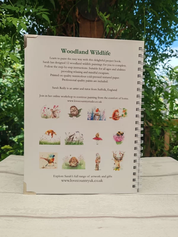 Watercolour Workbooks - Woodland Wildlife