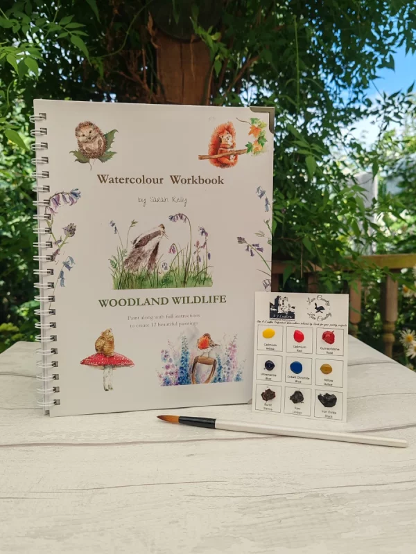 Watercolour Workbooks - Woodland Wildlife