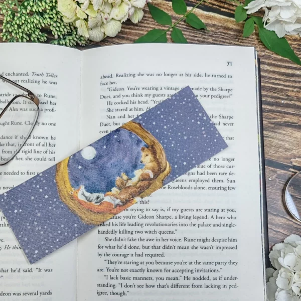 Flying to the Moon Bookmark