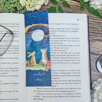 Wonderful Moon Bookmark