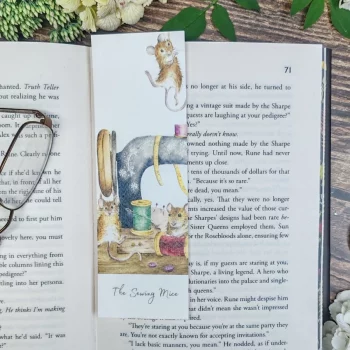 Sewing Mice Bookmark