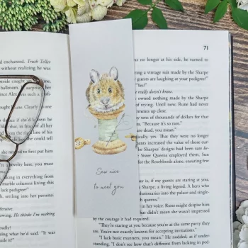 Sew Nice to Meet You Bookmark