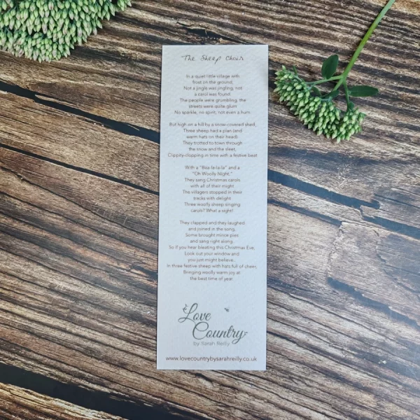 The Sheep Choir Bookmark - Image 2