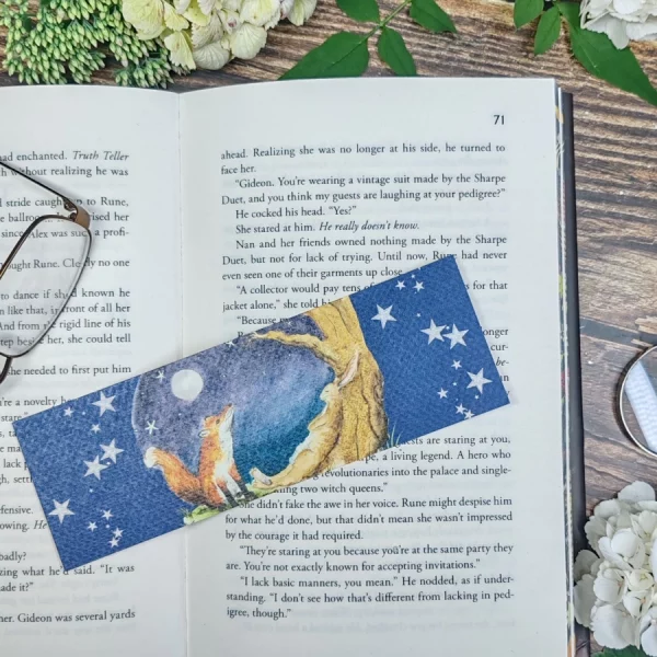 Peaceful Moon Bookmark