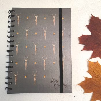 Stags and Stars Notebook