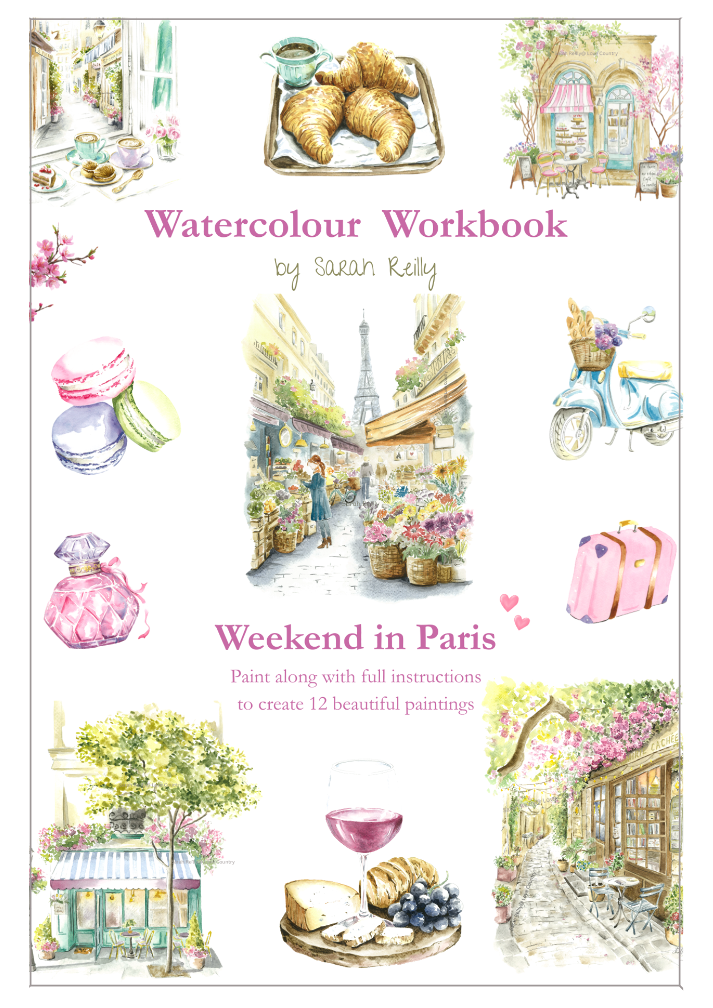 Watercolour Workbooks - Weekend in Paris (Pre-Order)