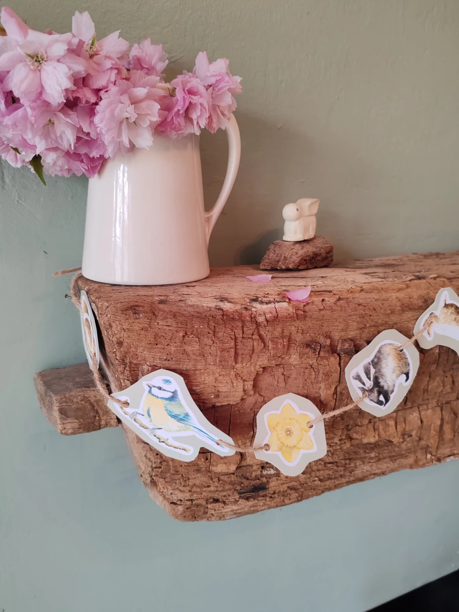 Paint your own kit - British Springtime Garland Kit - Image 3