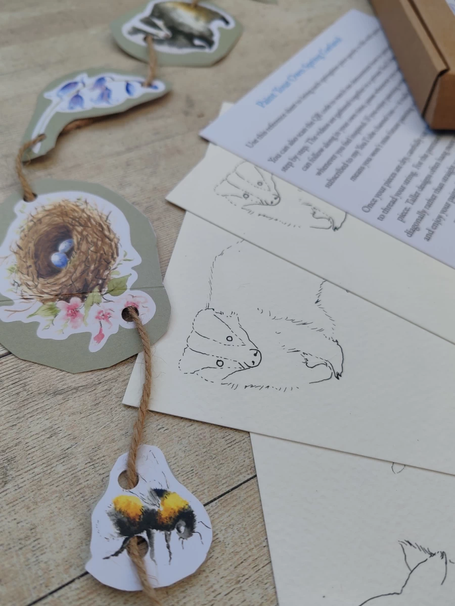 Paint your own kit - British Springtime Garland Kit - Image 5