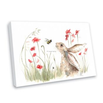 Bee Lovely Canvas Print