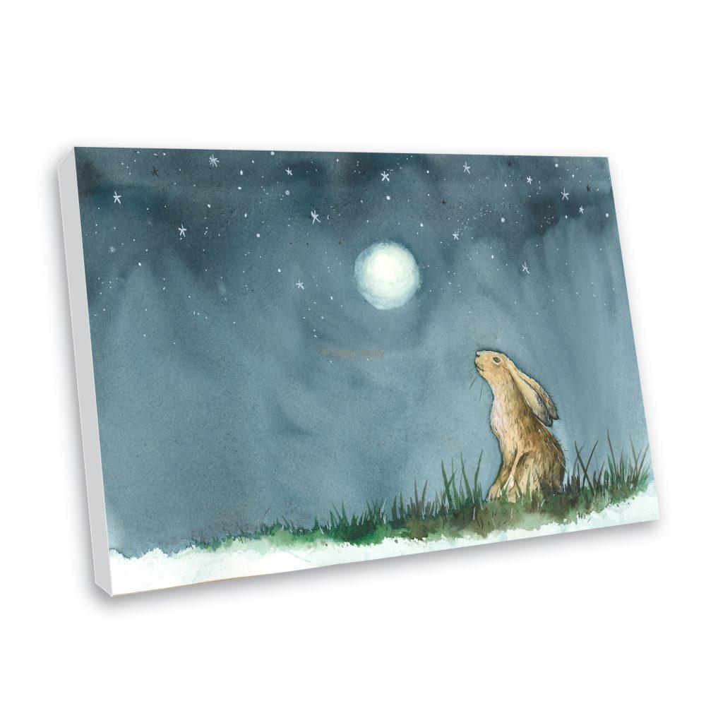 Moongazer Canvas Print