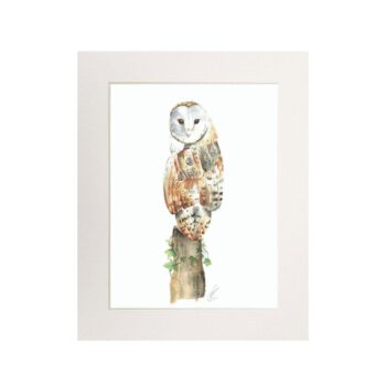 Barn Owl Print (Portrait)