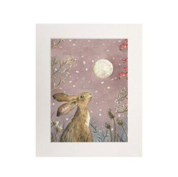 Berries & Snowflakes Print (Portrait)