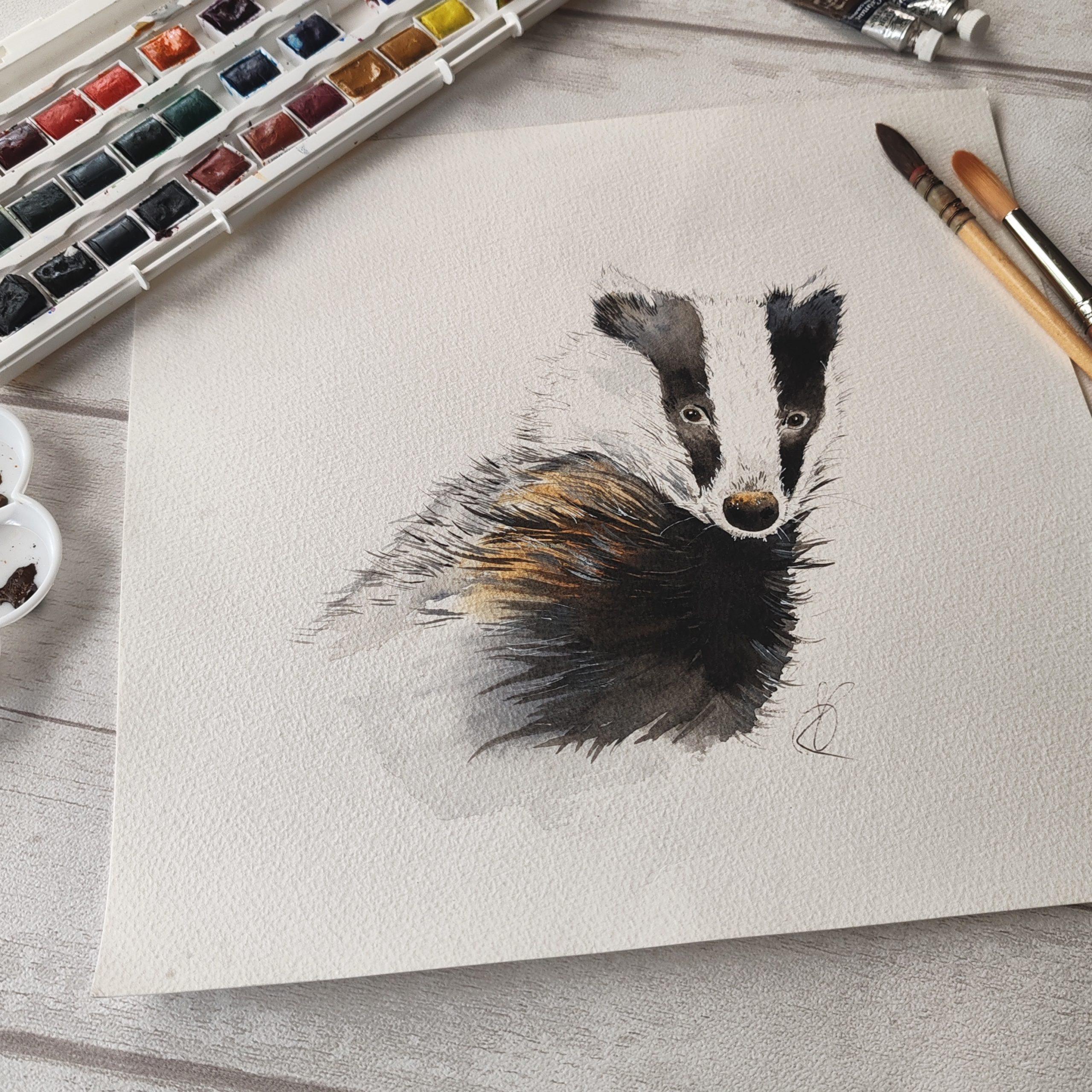 Badger - Original Artwork