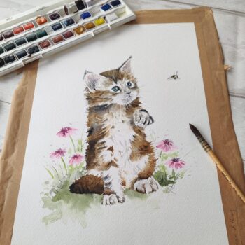 Blossom & Honey - Original Artwork