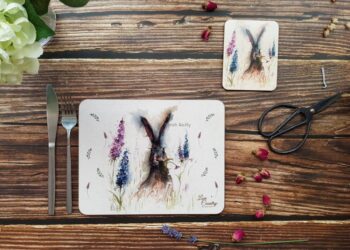 Munching in the Flower Garden Placemat