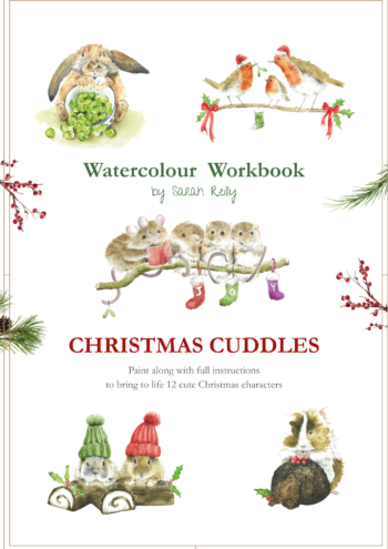 Watercolour Workbooks - Christmas Cuddles