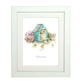 The Hen House Framed Print (Portrait)