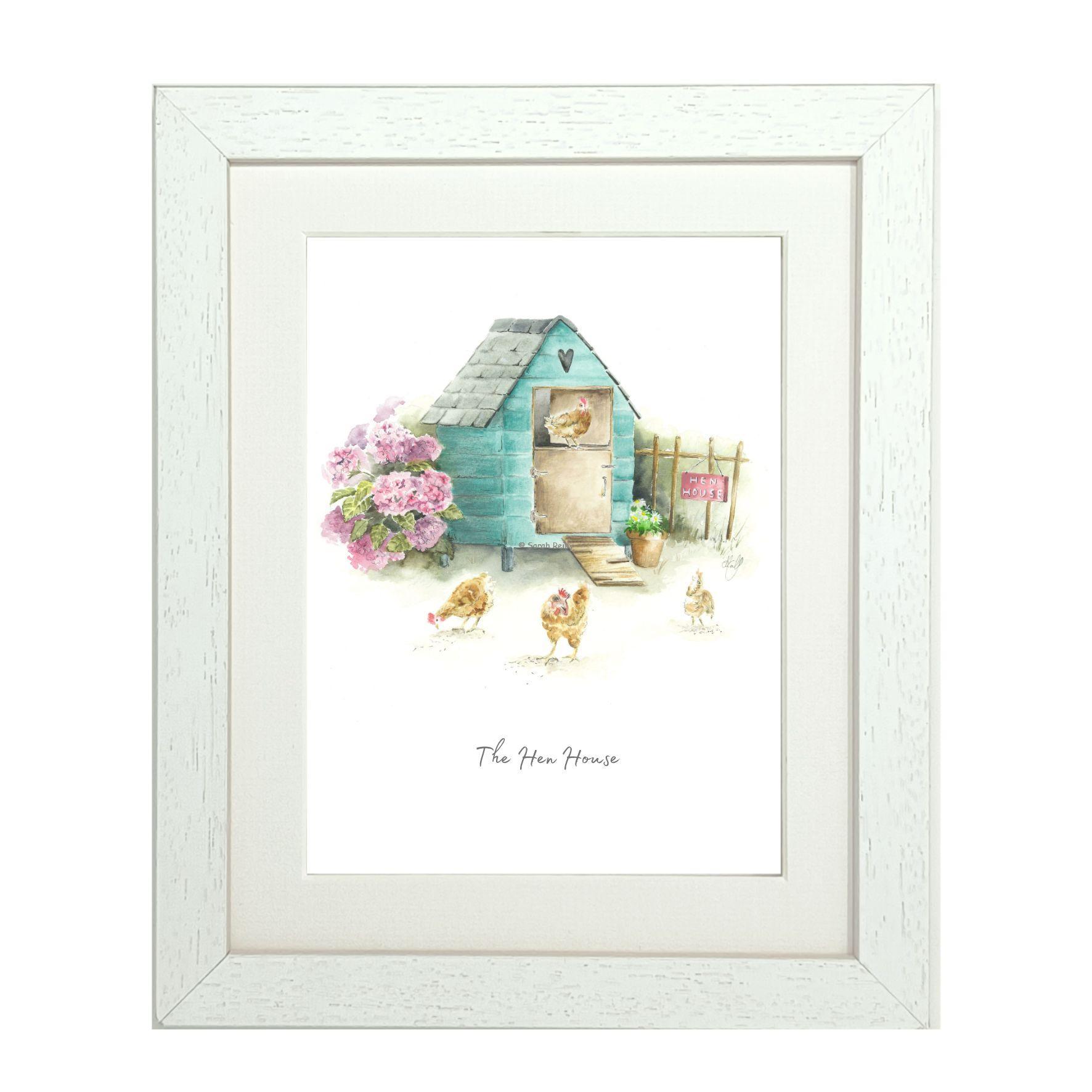 The Hen House Framed Print (Portrait)
