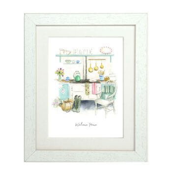 Welcome Home Framed Print (Portrait)