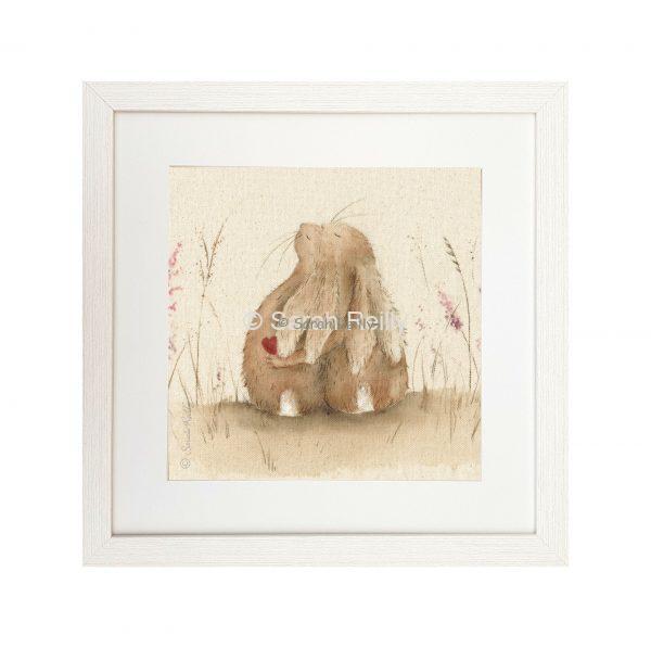 Always Hare - Framed Signature Print