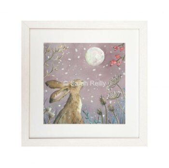 Berries & Snowflakes -Framed  Signature Print