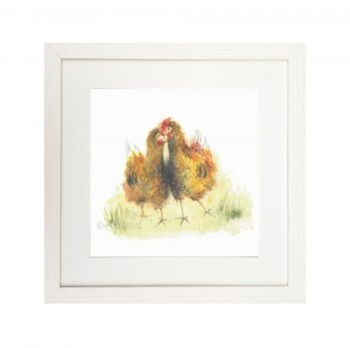 Girls of a Feather - Framed Signature Print