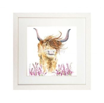 Highland Harriet - Framed Signature Print