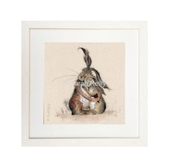 Hares My Heart - Framed Signature Print