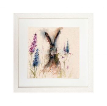 Munching in the Flower Garden - Framed Signature Print