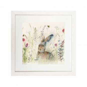 Spring is Hare - Framed Signature Print