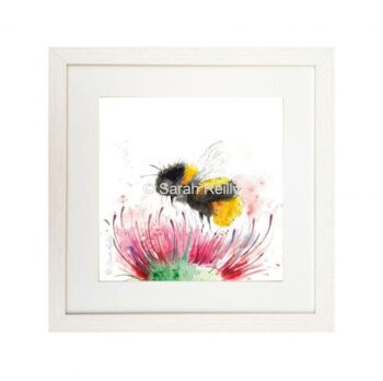 Thistle & Bee - Framed Signature Print