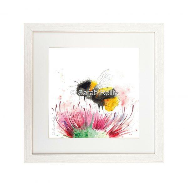 Thistle & Bee - Framed Signature Print